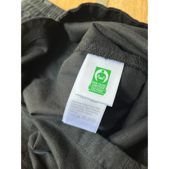 J. Crew Black linen drawstring Women's Shorts - Picture 7 of 7